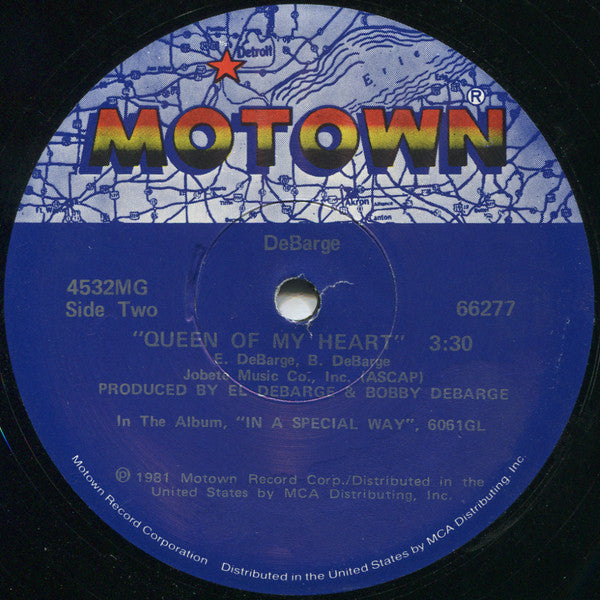 DeBarge - Rhythm Of The Night (12" VINYL) | Near Mint (NM) Excellent (EX) - DISCO / USED *NEAR MINT*