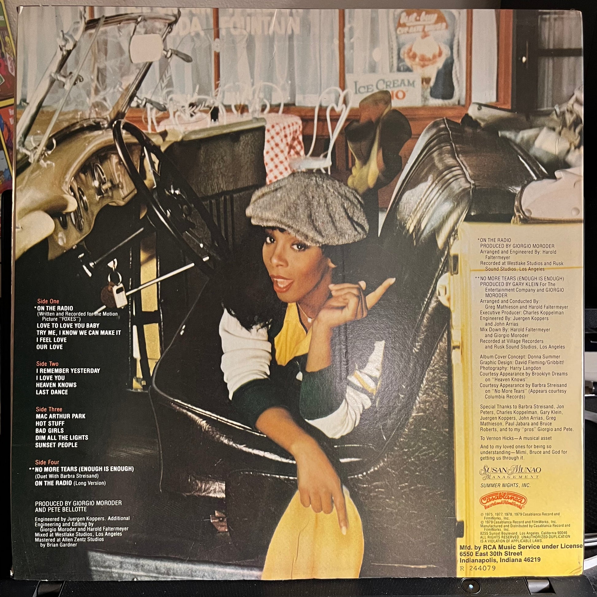 Donna Summer - On The Radio: Greatest Hits Vol. 1 & 2 *CLUB/RCA* | Near Mint (NM) Near Mint (NM) - DISCO / USED *NEAR MINT*