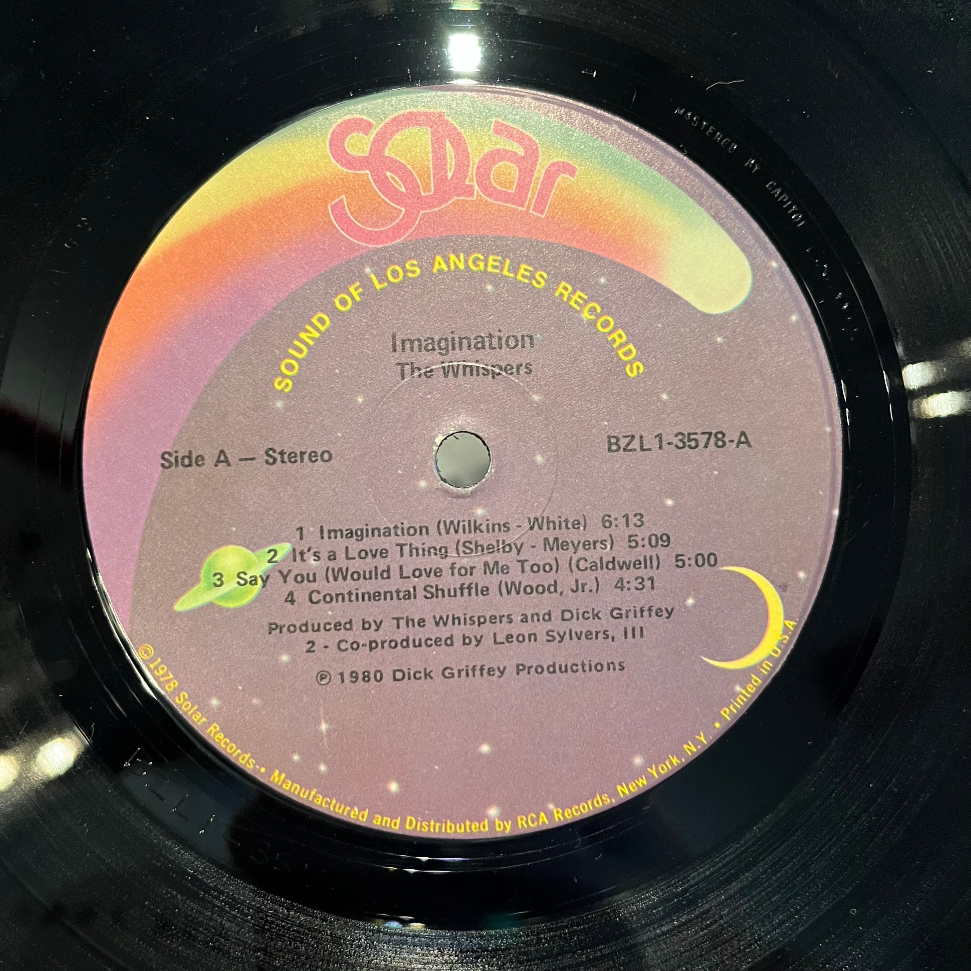 The Whispers - Imagination | Near Mint (NM) Near Mint (NM) - DISCO / USED *NEAR MINT*