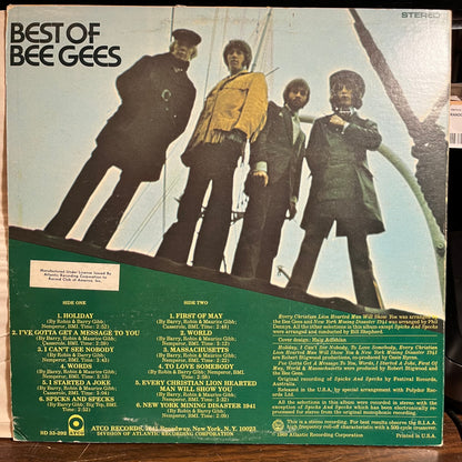 Best Of Bee Gees (VINYL) | Very Good Plus (VG+) Very Good Plus Plus (VG++) - DISCO / USED *VERY GOOD+*
