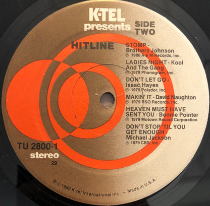 Hitline | Very Good Plus (VG+) Very Good Plus (VG+) - DISCO / USED *VERY GOOD++*