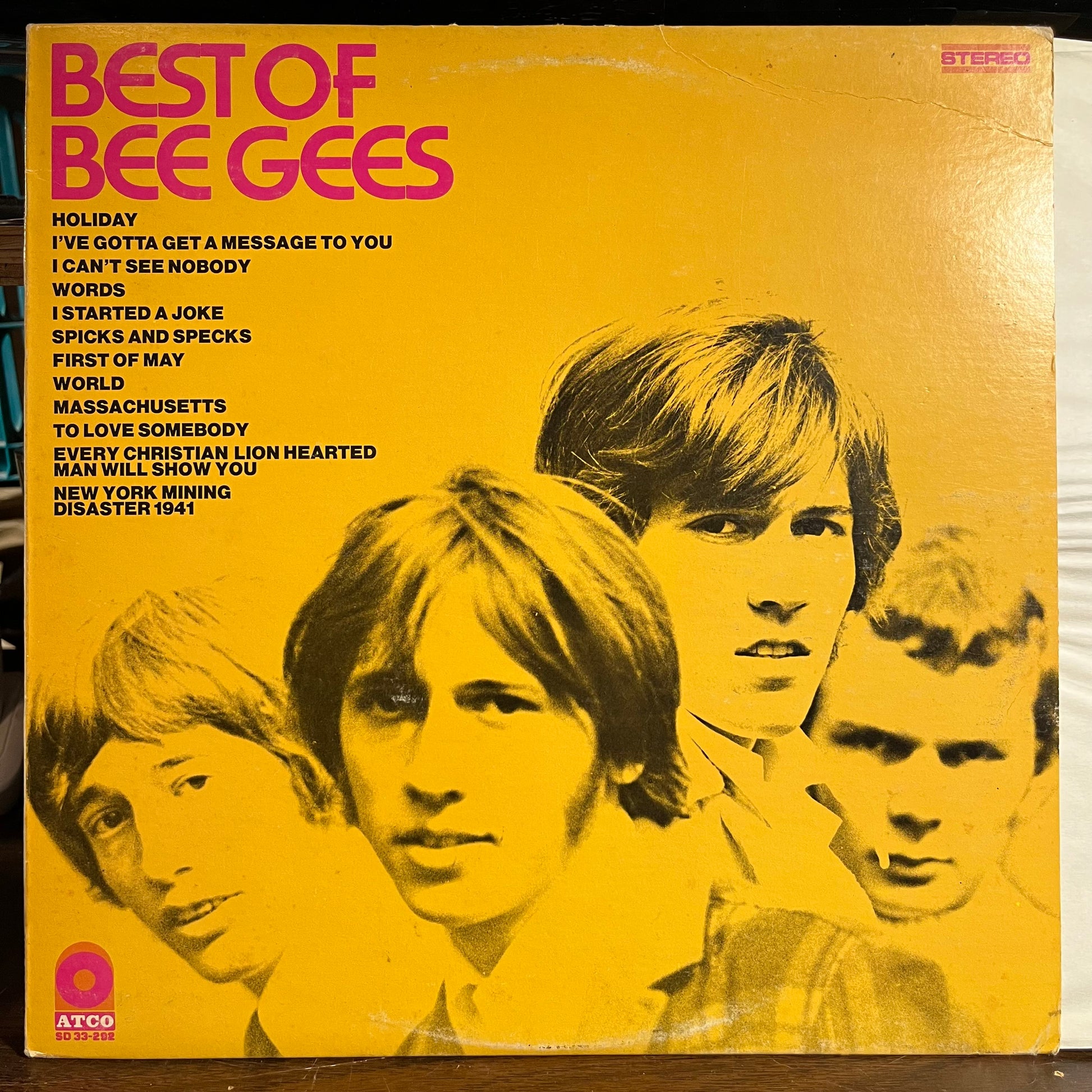 Best Of Bee Gees (VINYL) | Very Good Plus (VG+) Very Good Plus Plus (VG++) - DISCO / USED *VERY GOOD+*