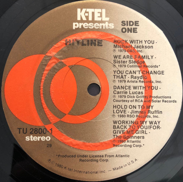 Hitline | Very Good Plus (VG+) Very Good Plus (VG+) - DISCO / USED *VERY GOOD++*
