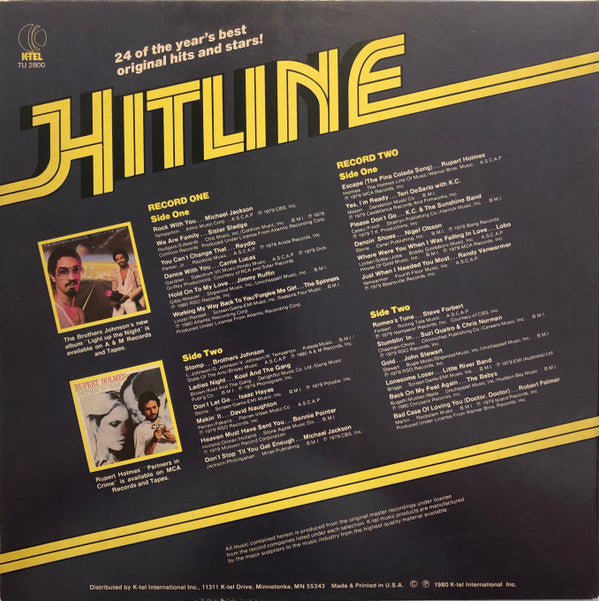 Hitline | Very Good Plus (VG+) Very Good Plus (VG+) - DISCO / USED *VERY GOOD++*