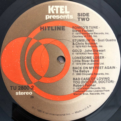 Hitline | Very Good Plus (VG+) Very Good Plus (VG+) - DISCO / USED *VERY GOOD++*