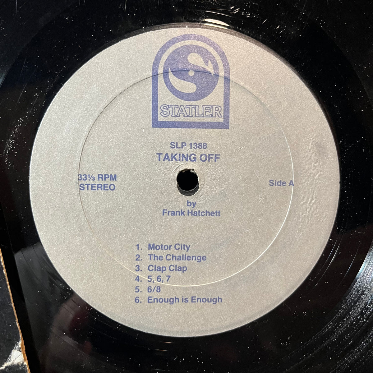 Frank Hatchett - Taking Off (VINYL LP) | USED Very Good (VG) Very Good Plus (VG+) - DISCO / USED *VERY GOOD*