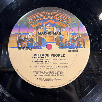 Village People - Macho Man *GOL PRESSING* | Very Good (VG) Excellent (EX) - DISCO / USED *VERY GOOD*