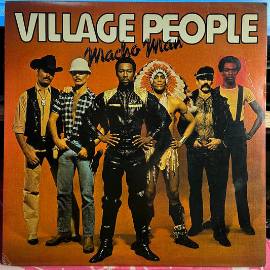 Village People - Macho Man *GOL PRESSING* | Very Good (VG) Excellent (EX) - DISCO / USED *VERY GOOD*