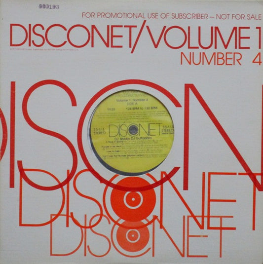 Various - Volume 1, Number 4 | Very Good (VG) Generic - DISCO / USED *VERY GOOD*