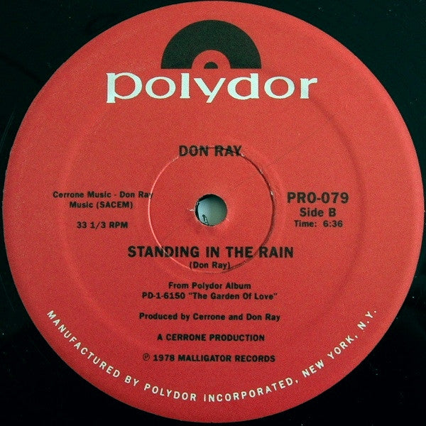 Don Ray Got To Have Loving / Standing In The Rain 12" Mint (M) Generic