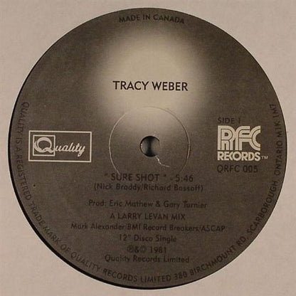Tracy Weber - Sure Shot | - DISCO