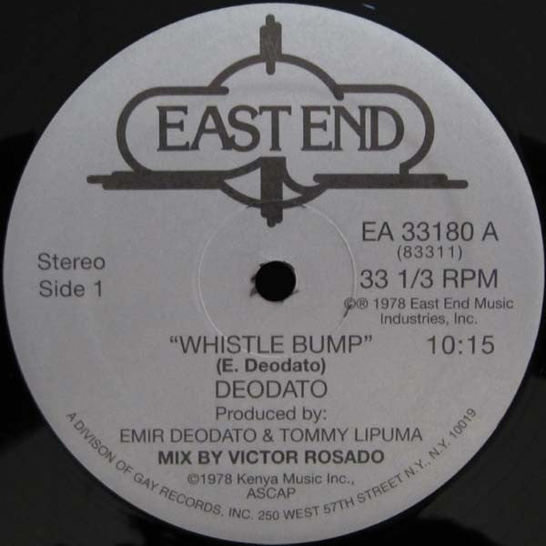 Eumir Deodato Whistle Bump 12" Mint (M) Generic