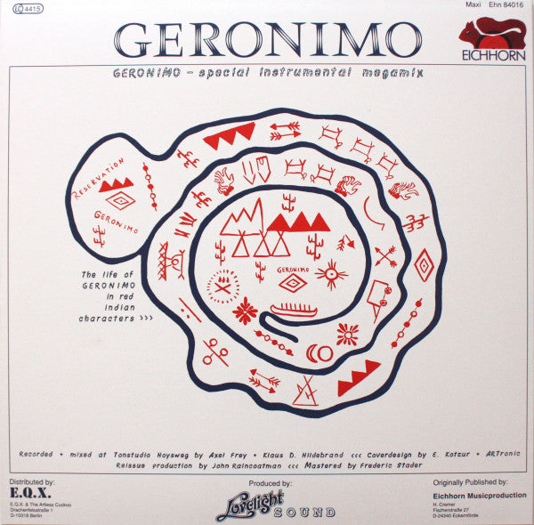 Axel F. (2) Geronimo LP Mint (M) Mint (M)
