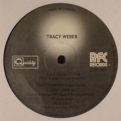 Tracy Weber - Sure Shot | - DISCO