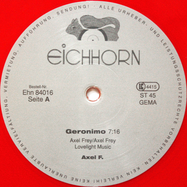 Axel F. (2) Geronimo LP Mint (M) Mint (M)