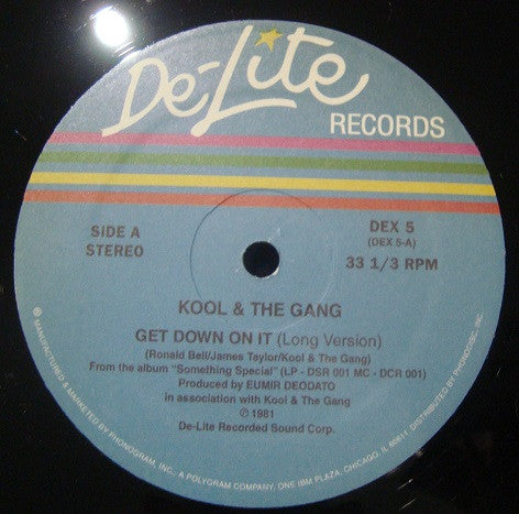 Kool & The Gang Get Down On It / Summer Madness 12" Mint (M) Generic