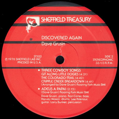 Discovered Again! | Very Good Plus (VG+) Near Mint (NM)
