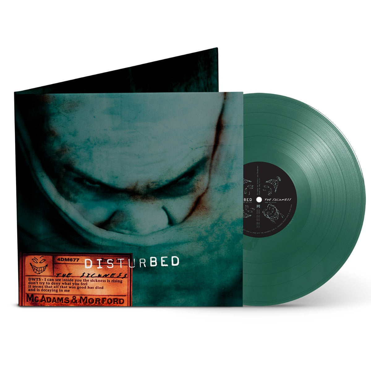 The Sickness [Explicit Content] (25th Anniversary Edition, Green Vinyl) | Mint (M) Mint (M) - METAL *NEW/COLOR*