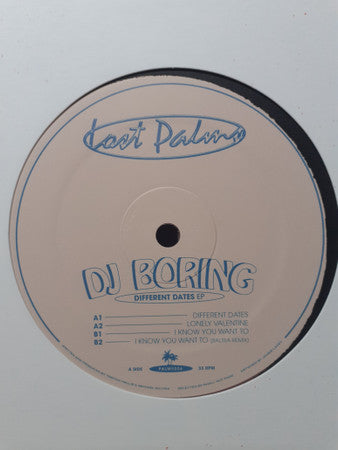 DJ Boring Different Dates EP 12" Mint (M) Mint (M)
