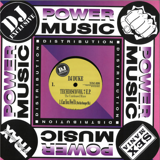DJ Duke Techdisco Vol. 7 EP (Unreleased Mixes) DJ Exclusive 12", EP Mint (M) Mint (M)