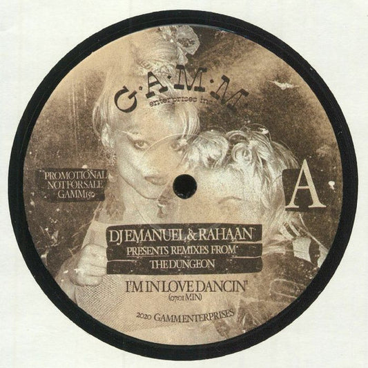 DJ Emanuel & Rahaan Remixes From The Dungeon G.A.M.M. 12", Promo Mint (M) Generic