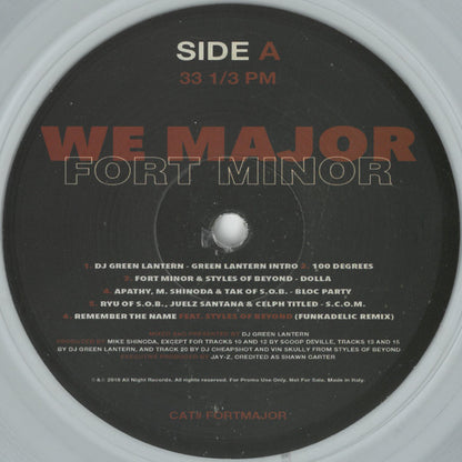 Fort Minor: We Major | Mint (M) Mint (M) - HIP HOP *COLOR*