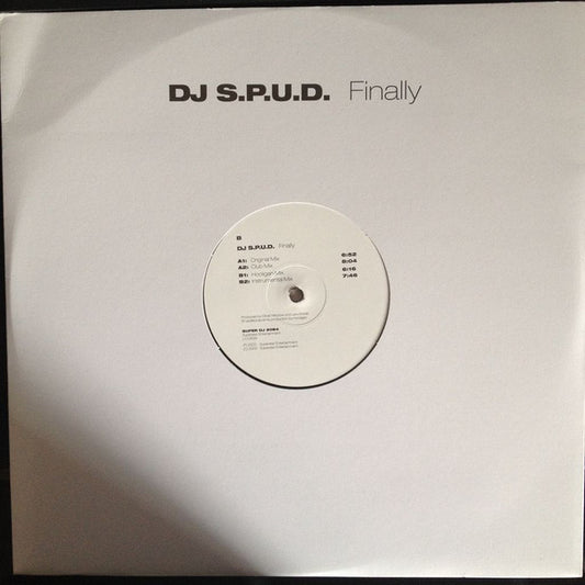 Finally | Very Good Plus (VG+) Very Good Plus (VG+) - TECHNO / USED *VERY GOOD+*