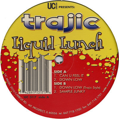DJ Trajic Liquid Lunch Underground Construction 12" Good Plus (G+) Generic