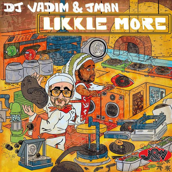 DJ Vadim & J Man Likkle More X-Ray Production 2xLP, Album, Gat Mint (M) Mint (M)