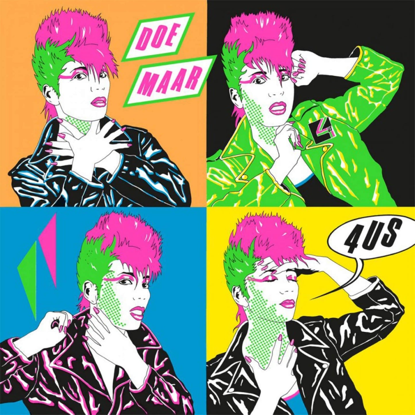 Doe Maar - 4Us (180G, Insert) [Black Vinyl] |