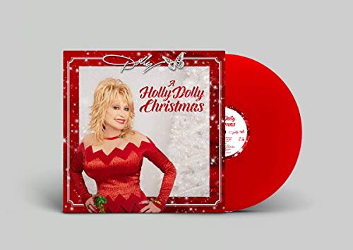 Dolly Parton A Holly Dolly Christmas (Opaque Red Vinyl) LP Mint (M) Mint (M)
