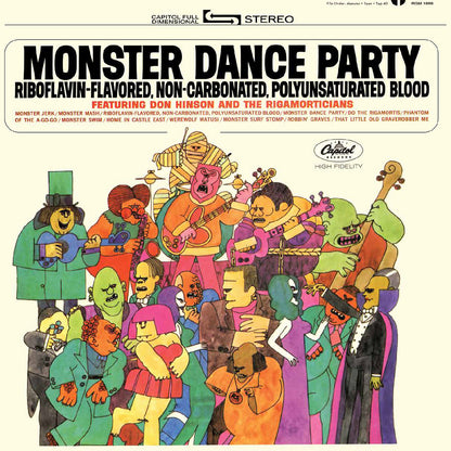 (PRE-ORDER 10/10/25) Monster Dance Party (Orange & Black Pumpkin Splatter Vinyl) | Mint (M) Mint (M) - HOLIDAY *NEW/COLOR*