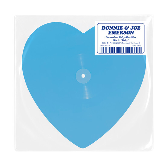 DONNIE & JOE EMERSON - Baby Blue Heart Shaped 7" |