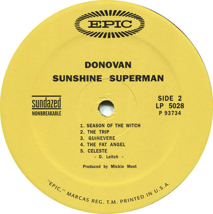 Donovan - Sunshine Superman | Mint (M) Mint (M) - ROCK/FOLK/PSYCH