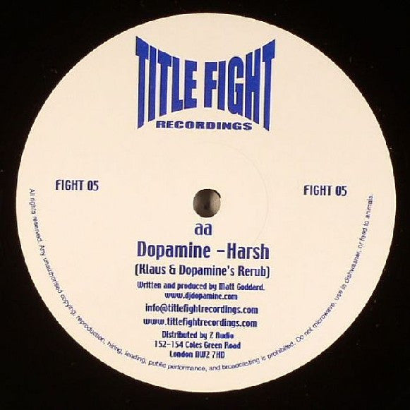 Harsh | Very Good Plus (VG+) Generic - BREAKS / USED *VERY GOOD+*