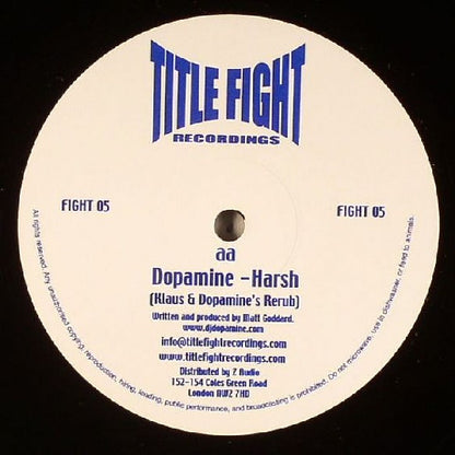 Harsh | Very Good Plus (VG+) Generic - BREAKS / USED *VERY GOOD+*