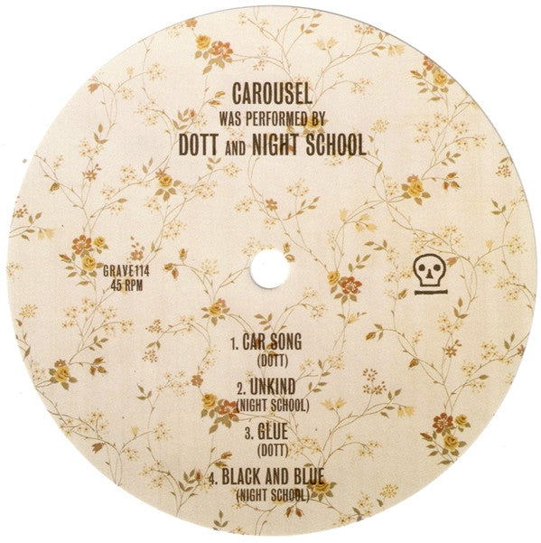 Dott And Night School (4) Carousel Graveface Records 12", S/Sided, Etch, Ltd, Pin Mint (M) Mint (M)