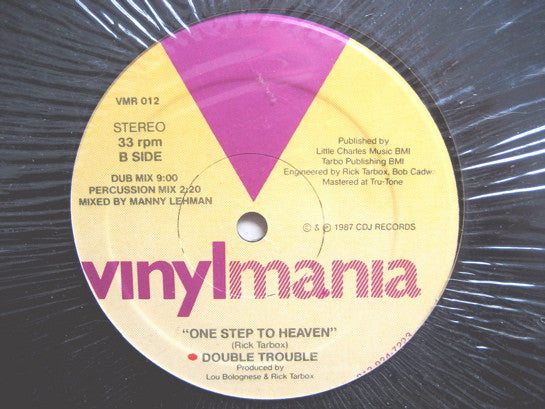 Double Trouble (5) One Step To Heaven Vinylmania 12" Near Mint (NM or M-) Generic