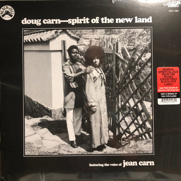 Doug Carn Featuring The Voice Of Jean Carn Spirit Of The New Land Black Jazz Records, Real Gone Music LP, Album, RE Mint (M) Mint (M)