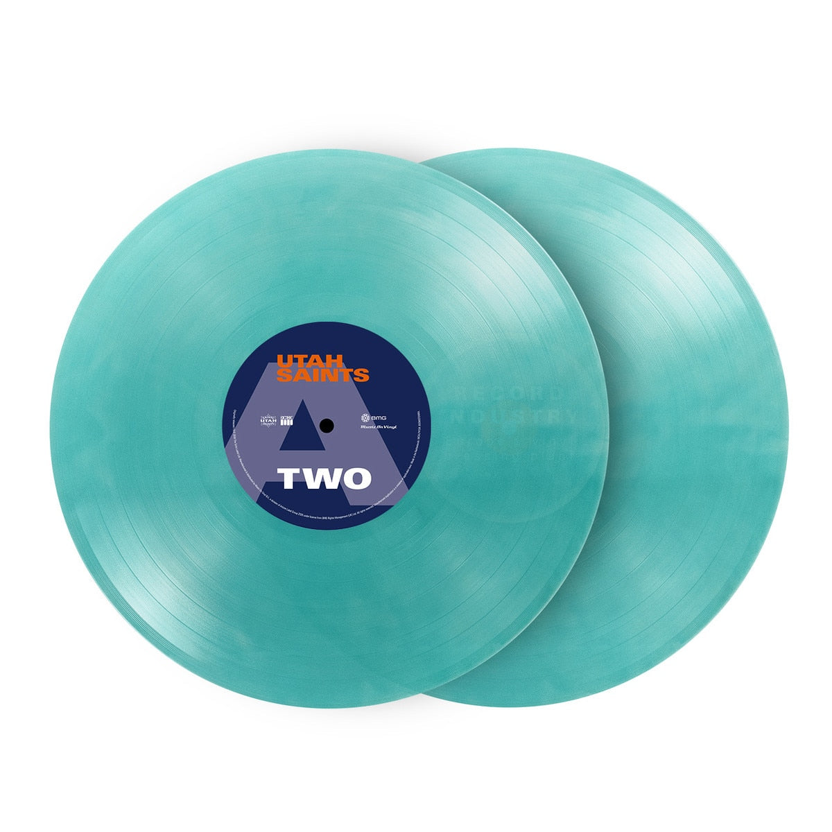 Utah Saints - (PRESALE 9/25/26) Two (MOV CLEAR & TURQUOISE MARBLED VINYL 2xLP) | NEW - DOWNTEMPO *NEW/COLOR*