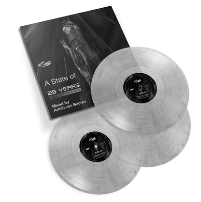 Armin van Buuren - (PRESALE 10/30/26) A State Of Trance 25 Years: Selected Highlights (MOV TRANSLUCENT SILVER VINYL 3xLP) | NEW - DOWNTEMPO *NEW/COLOR*