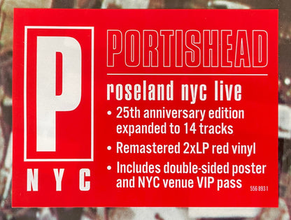 Portishead - Roseland NYC Live (RED VINYL) | Mint (M) Mint (M) - DOWNTEMPO/HIP HOP *SEALED/COLOR*