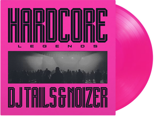 DJ Tails & Noizer - (PRESALE 9/18/26) Hardcore Legends (MOV TRANSLUCENT PINK VINYL LP MUSIC ON VINYL MOVLP4153 2026) | NEW - DOWNTEMPO *NEW/COLOR*