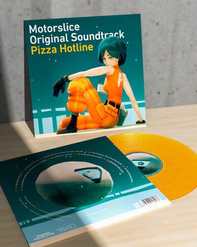 Mitch Murder x Pizza Hotline - (PRESALE 8/7/26) Motorslice (ORANGE VINYL LP PIZZA HOTLINE 2026) | Mint (M) Mint (M) - DOWNTEMPO *NEW/COLOR*