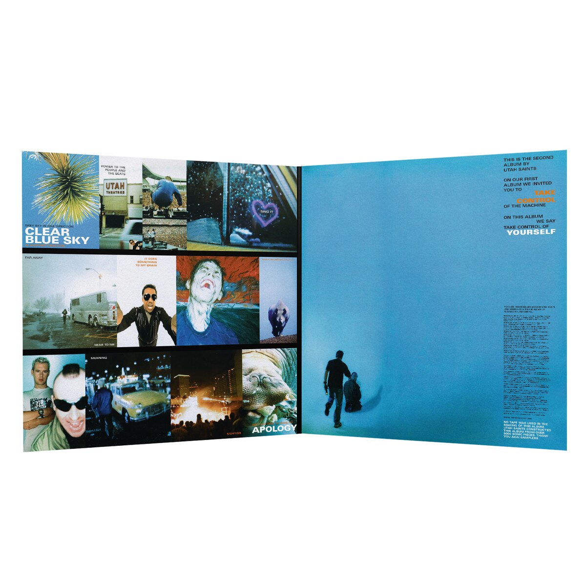 Utah Saints - (PRESALE 9/25/26) Two (MOV CLEAR & TURQUOISE MARBLED VINYL 2xLP) | NEW - DOWNTEMPO *NEW/COLOR*