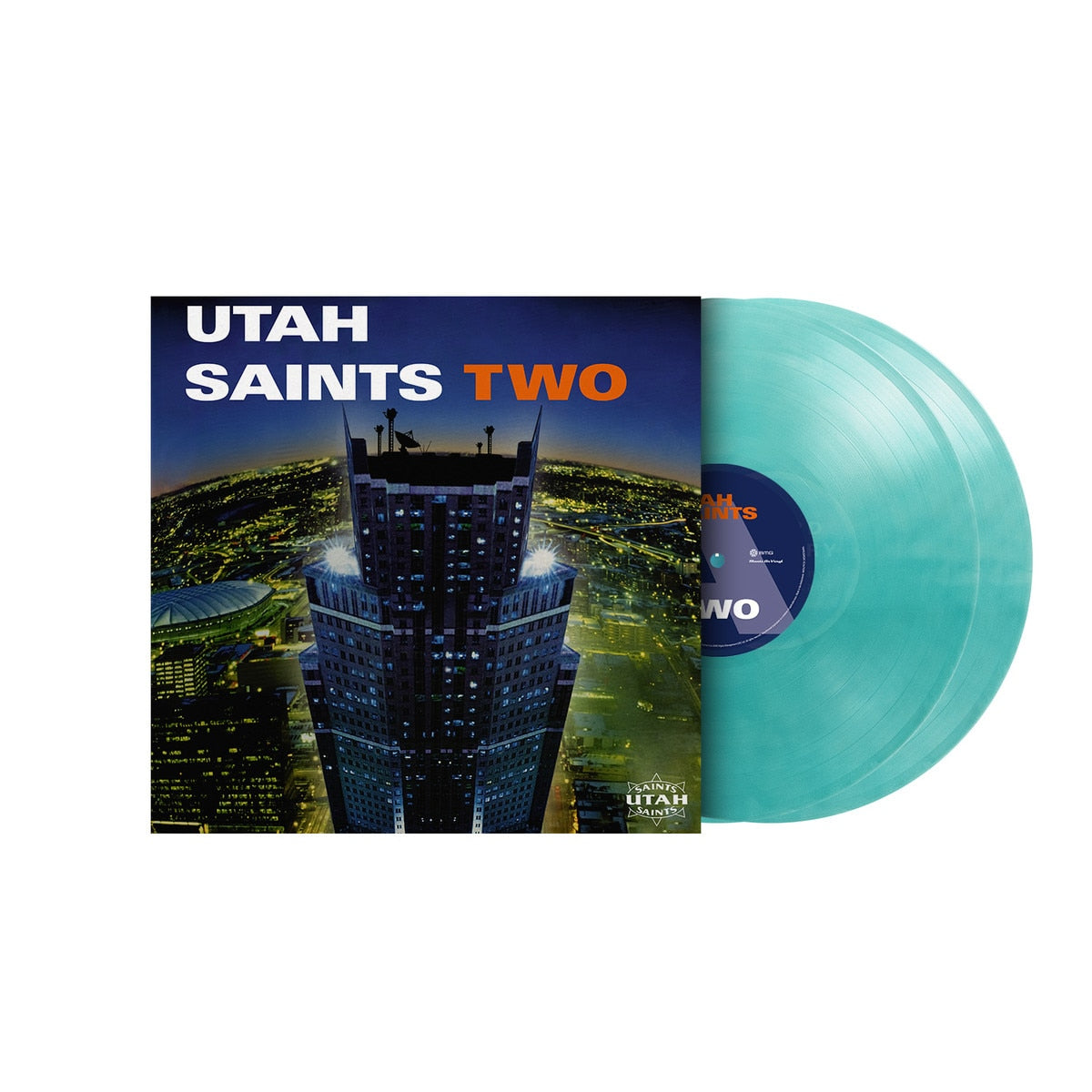 Utah Saints - (PRESALE 9/25/26) Two (MOV CLEAR & TURQUOISE MARBLED VINYL 2xLP) | NEW - DOWNTEMPO *NEW/COLOR*
