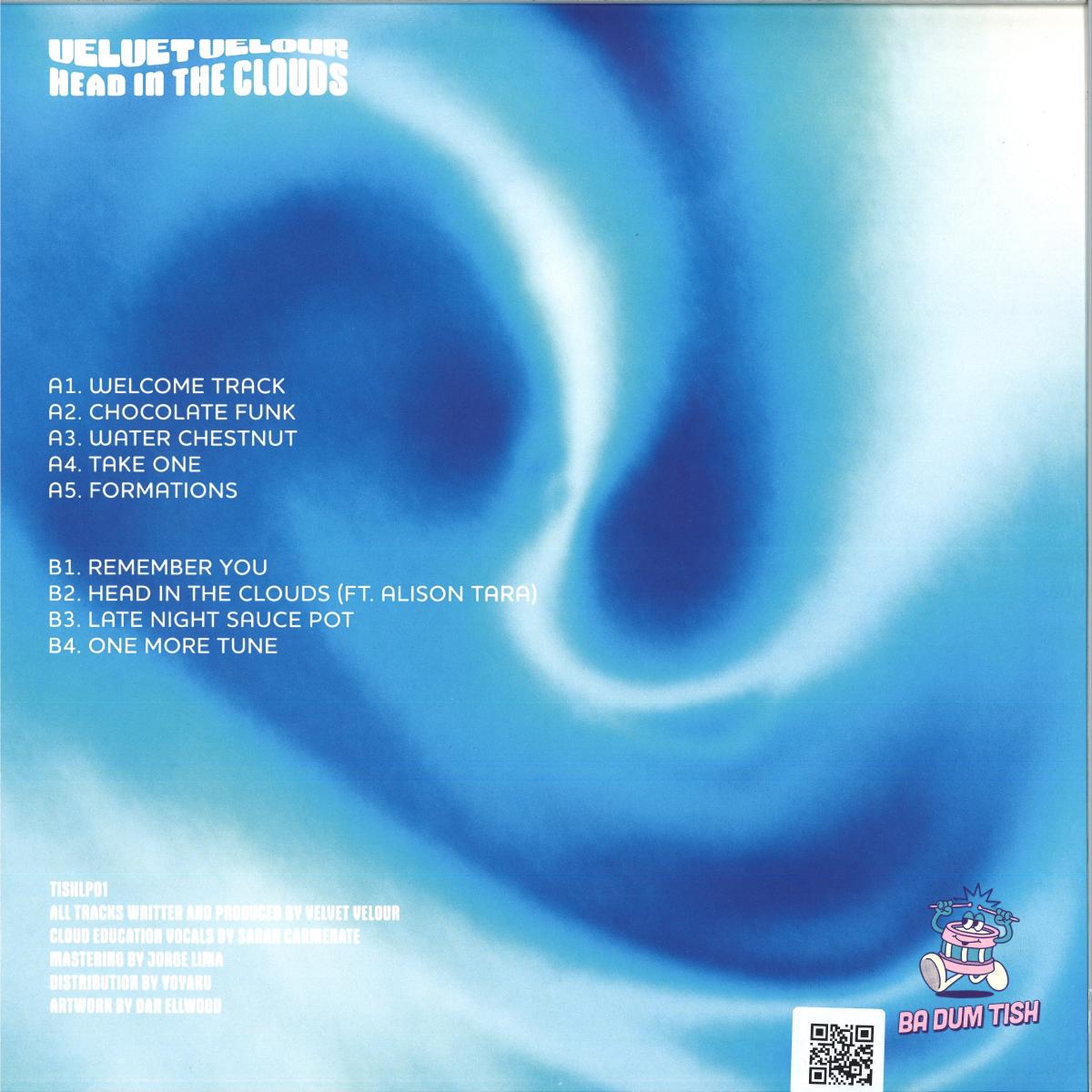 Velvet Velour - Head In The Clouds (VINYL 12" Ba Dum Tish) | NEW Mint (M) Near Mint (NM or M-) - DOWNTEMPO *NEW*