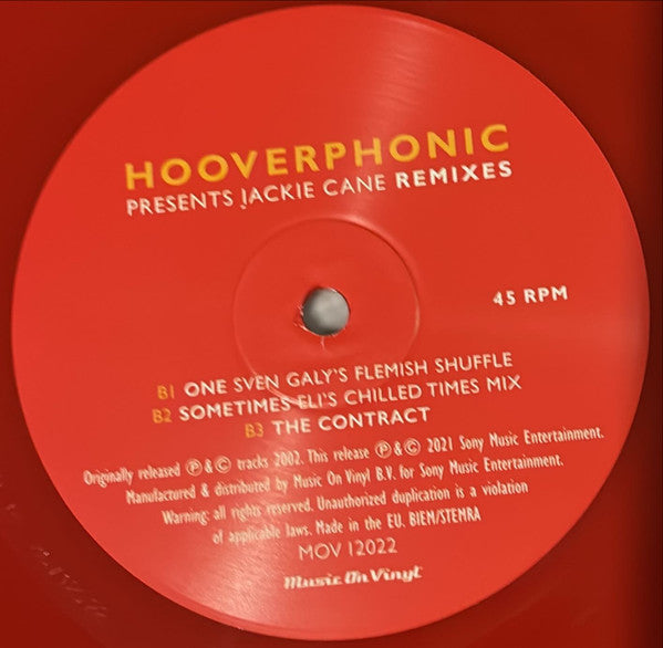 Presents Jackie Cane Remixes (VINYL) | Mint (M) Mint (M) - DOWNTEMPO *NEW*