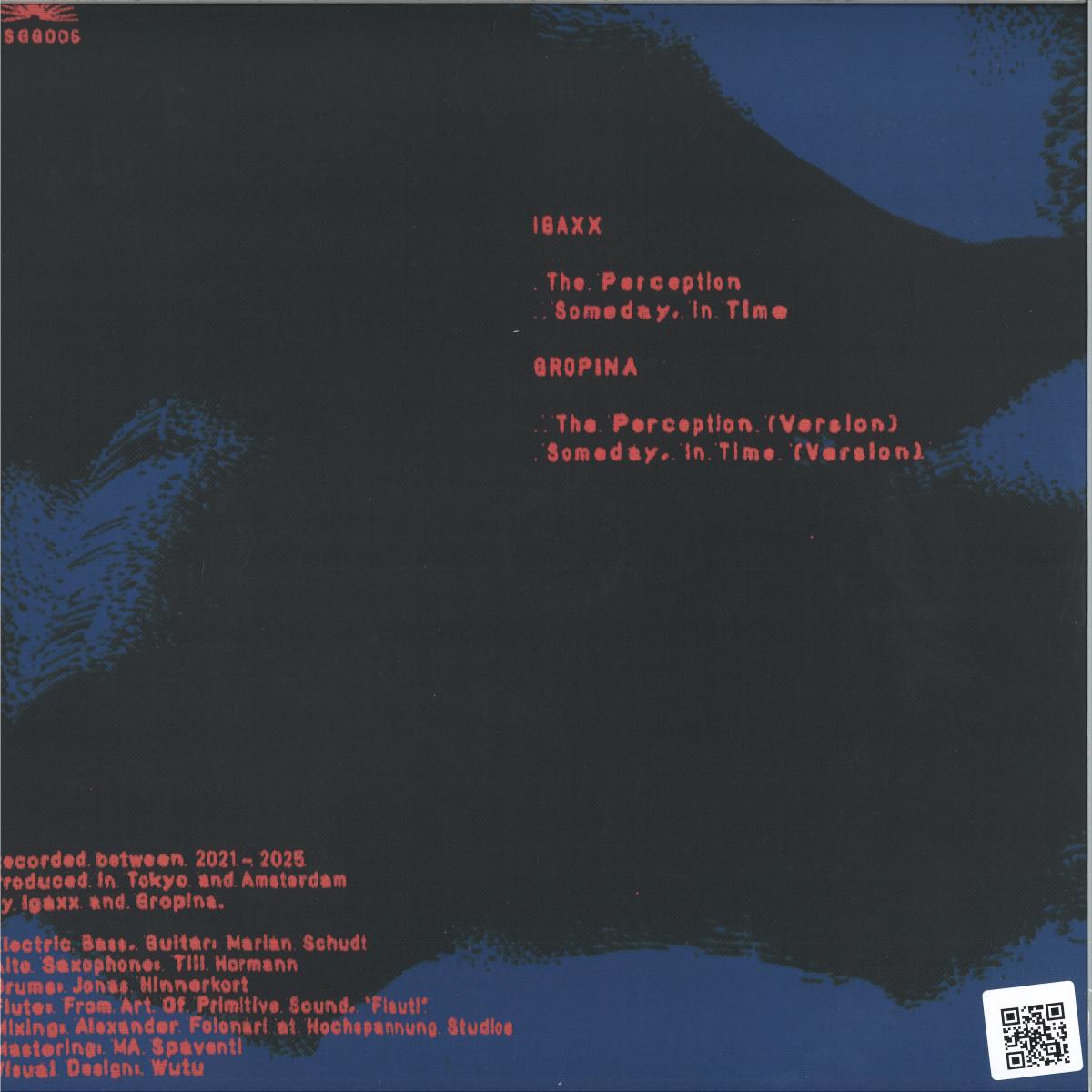 Igaxx, Gropina - The Perception (VINYL 12" PAESAGGI RECORDS PSGG006) | NEW Mint (M) Mint (M) - DOWNTEMPO *NEW*