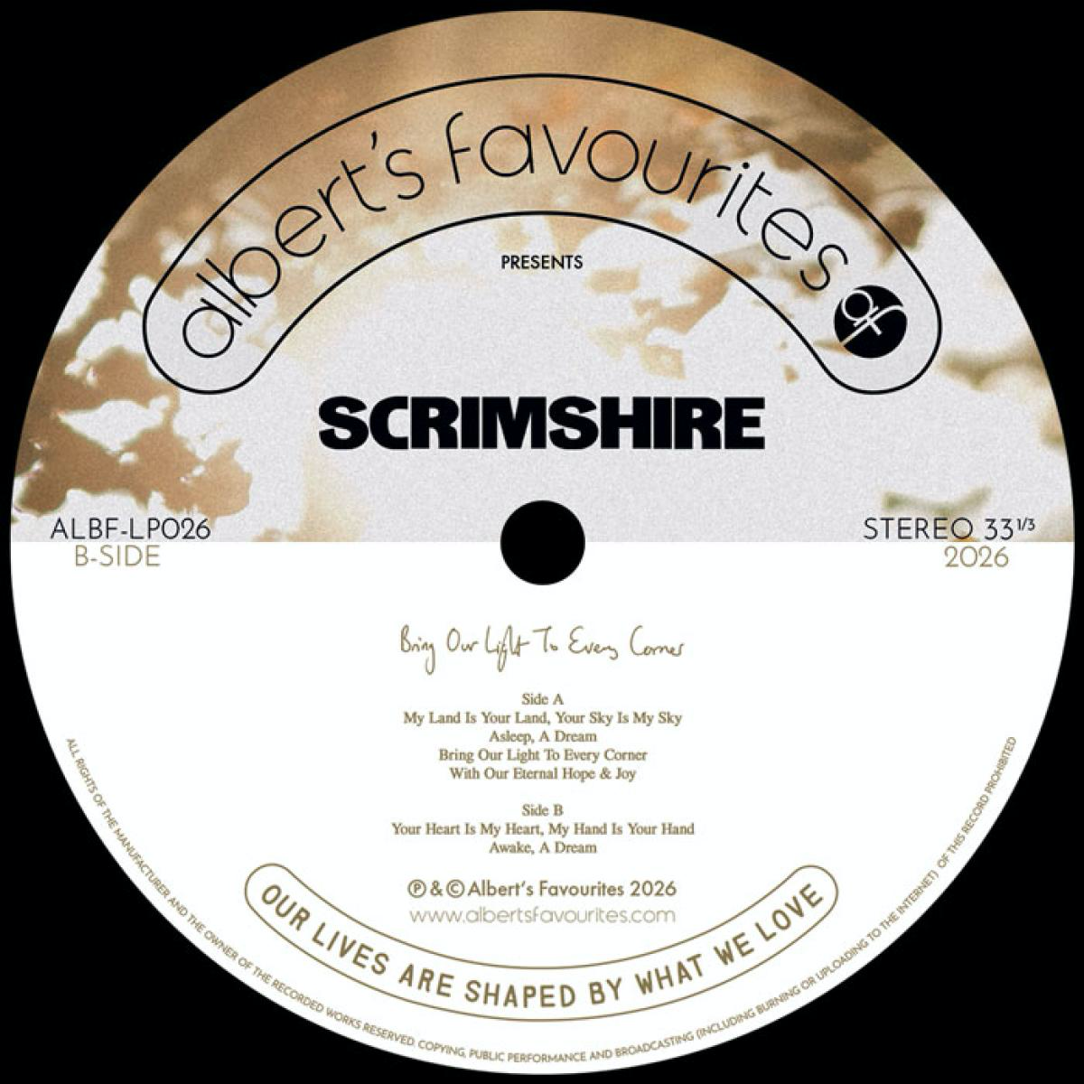Scrimshire - (PRESALE 6/26/26) Bring Our Light To Every Corner (VINYL) | Mint Mint - DOWNTEMPO *NEW*